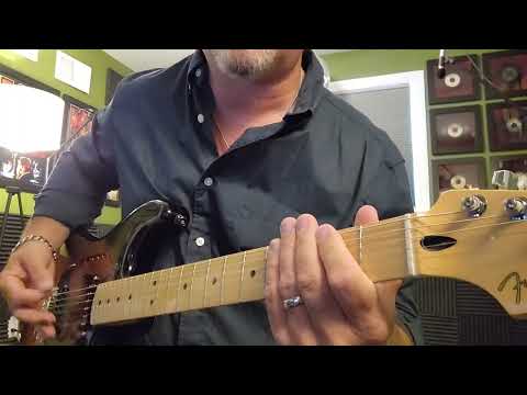 Tutorial for the main riff of my song "Colorblind".