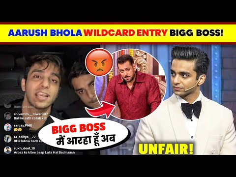 OMG!🤯 Aarush Bhola LIVE React On His Unfair Loose In Rise & Fall😡| Aarush Bhola Entry In Bigg Boss..