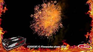 Ohňostroj 200ran Fireworks show