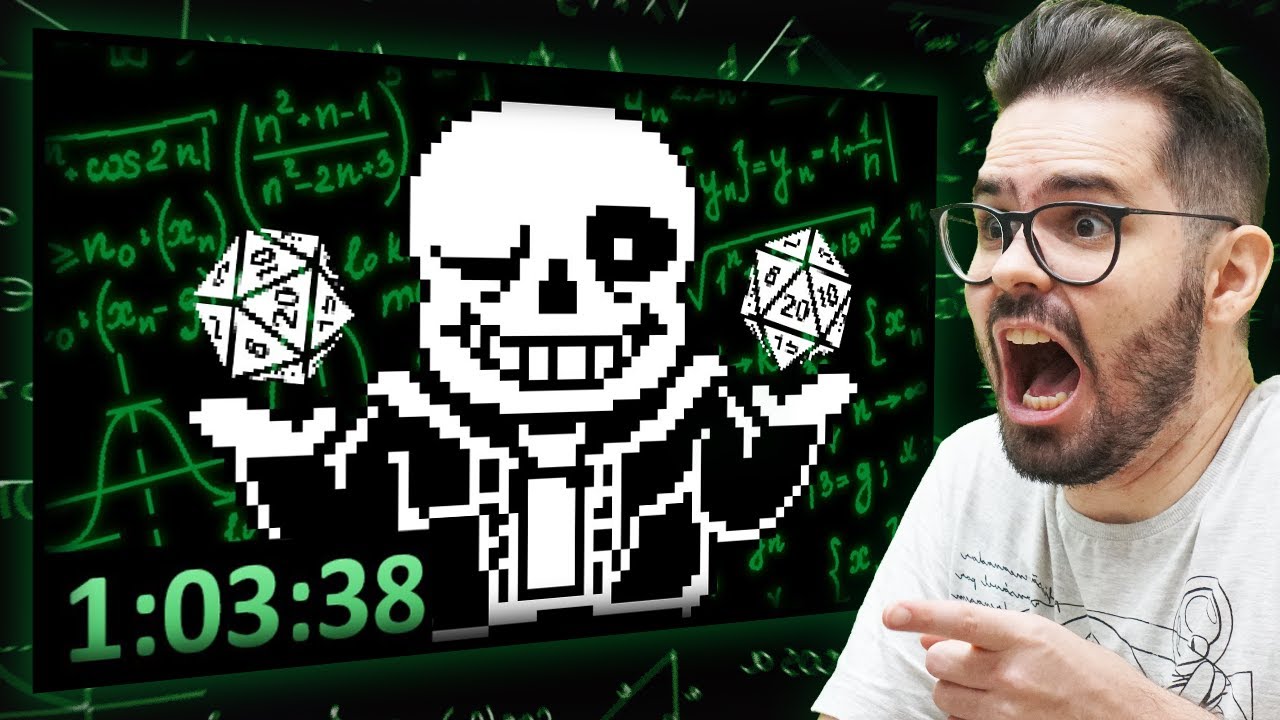 A INCRÍVEL EXPLICAÇÃO DA SPEEDRUN DE UNDERTALE - ROTA GENOCIDA (@SaveManual)