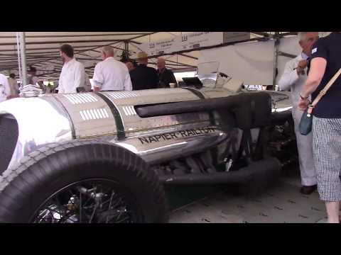 Napier Railton Special paddocks at FOS