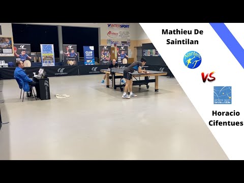 Mathieu DE SAINTILAN vs Horacio CIFUENTES | FRENCH PRO B | HIGHLIGHTS