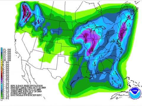 October 23 Weather Xtreme Video - Morning Edition