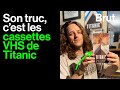 Il A La Plus Grande Collection De Cassettes VHS Du Film Titanic Au Monde