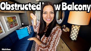 Quantum of the Seas Obstructed Balcony Stateroom Tour | Alaska Cruise from Seattle (Is it worth it?)