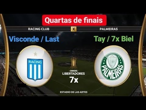 PALMEIRAS X RACING ¦ QUARTAS DE FINAL ¦ LIBERTADORES 7X
