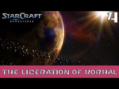 Starcraft Remastered Brood War 4 The Liberation of Korhal - Zerg Campaign - No Commentary