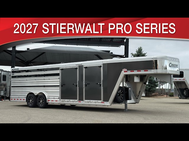 Preview image of 2027 Cimarron Stierwalt Pro Series Gooseneck Stock Trailer youtube video