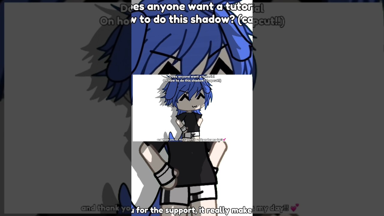 shadow tutorial anyone? [💝] #fyp  #tutorial #lloveyou #gacha #gachalife #capcut #shorts #thankyou