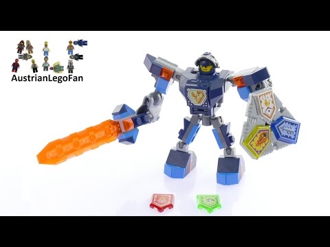 Vidéo LEGO Nexo Knights 70362 : La super armure de Clay