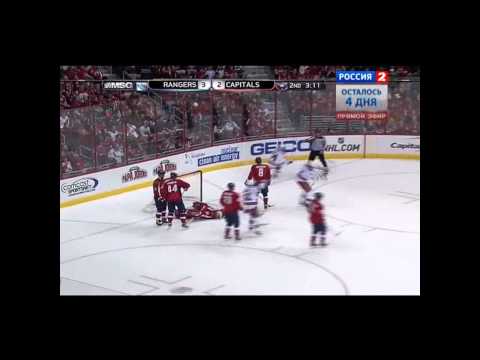 4:2 Goal Brian Boyle (Rangers & Capitals) NHL, November 25, 2011