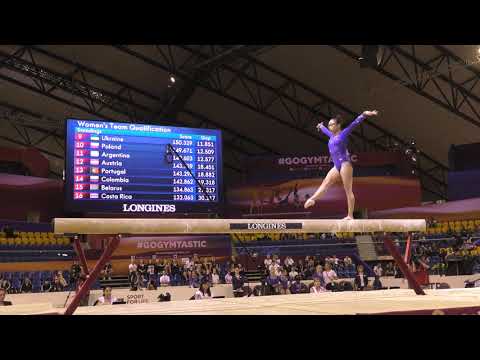 Morgan Hurd - Balance Beam - 2018 World Championships - Qualifying