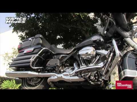 Vance & Hines 5-1/2″ Monster Oval Slip-On Mufflers and Power Duals Headers | Available at J&P Cycles