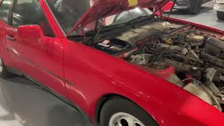 1986 Porsche 944: Engine Video