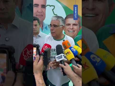 Eduardo Girão lança pré-candidatura ao Governo do Ceará em ato com presença de Moro e Marcos Pontes