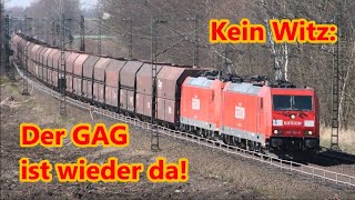 Kein Witz – der GAG ist wieder da! (Güterzuggattungen in Deutschland)