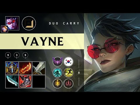Vayne ADC vs Caitlyn - KR Master Patch 25.22
