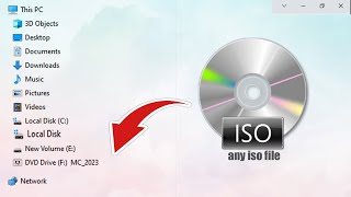 How to Mount ISO Disk Image Files in Windows
