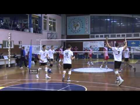 20.12.13 Odbojka (m), Partizan Vizura - Crvena zvezda 1-3