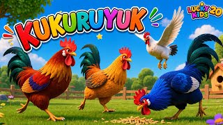 Download lagu 🐓 Kuku Kukuruyuk Ayam Jantan Berkokok | Lagu Anak Indonesia Terpopuler mp3