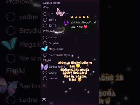 ocena konta (part 6) #Alicia.Rbx.official