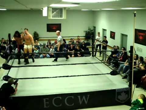 Tony Baroni vs. Nelson Creed - Canadian Championship (4/4/14) | ECCW Classics