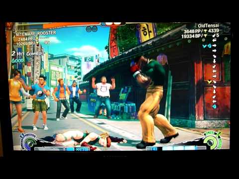 ssf4 ae nitemare-rooster(dudley)vs. OldTensai(cammy)