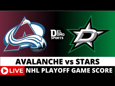 DALLAS STARS VS COLORADO AVALANCHE LIVE 🏒 NHL Playoff Game Score MAY 17,2024- West 2nd Round -Game 6