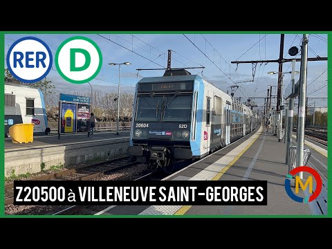 [RER D] Z20500 à Villeneuve Saint-Georges