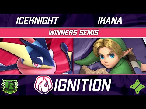 IceKnight (Greninja) vs Ikana (Young Link) - Ignition 314 WINNERS SEMIS