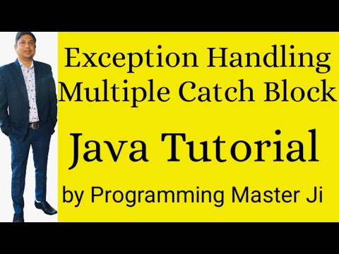 Exception Handling Exception Handling Tutorialmultiple Catch Block Java Tutorial Hindi