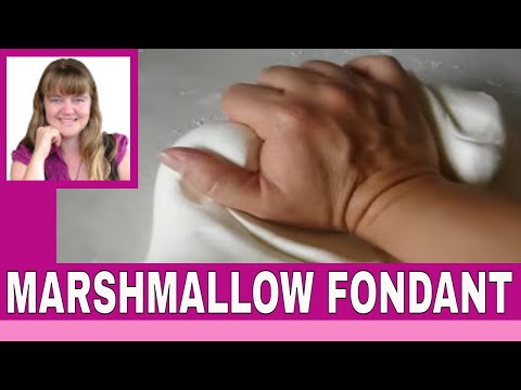 SIMPLE MARSHMALLOW FONDANT RECIPE (Quick, Easy, Cheap & Yummy Homemade Fondant With Marshmallows) Video