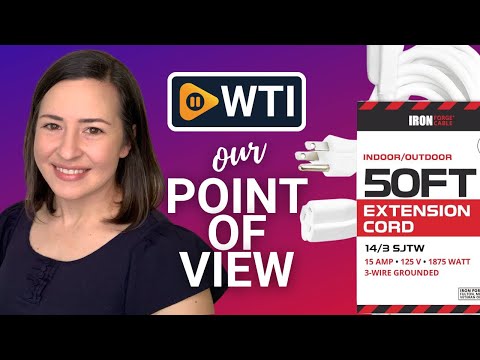 Iron Forge Cable 15 Amp Heavy Duty Extension Cord 50 ft - WTI product video review