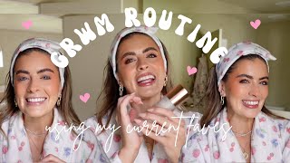 chatty grwm using my current beauty faves!!