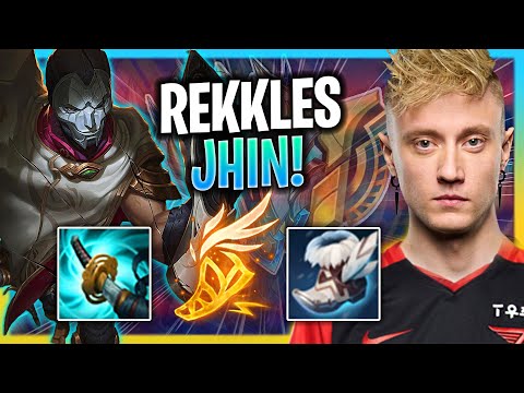 REKKLES IS A GOD WITH JHIN IN KOREA SOLOQ! | T1 Rekkles Plays Jhin ADC vs Kia'sa!  Season 2023