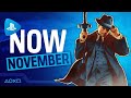 PlayStation Now - New Games November 2021