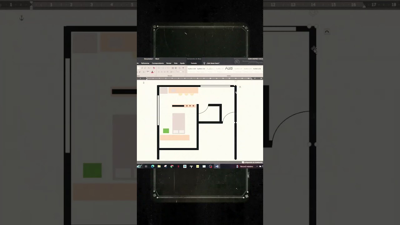 How to make plans in Word #arquitips