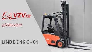 Linde E 16 C - 01 carretilla elevadora de 3 ruedas | Imagen 4 - Machineryline