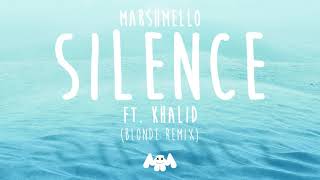Marshmello ft  Khalid   Silence Blonde Remix