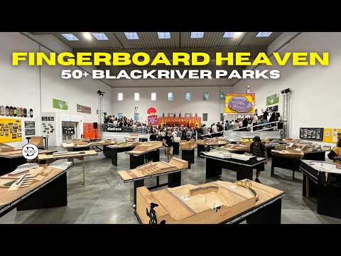 The Biggest Fingerboard Event Ever! - Fast Fingers 21 | MORE THAN 50 BLACKRIVER PARKS