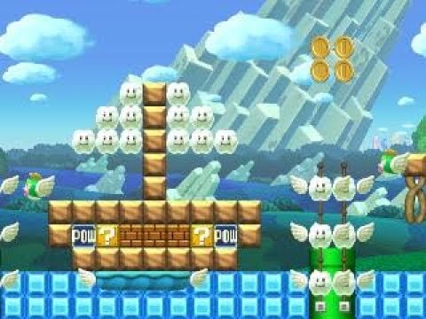 [NSDBU] 3-3 Huckit Harbor ⚡️ by Rowlet ⚡️ SUPER MARIO MAKER Raw GAMEPLAY