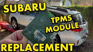Subaru Outback Tire Pressure Monitoring System (TPMS) Sensor Guide