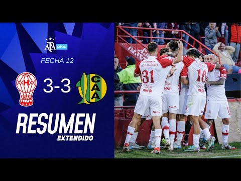Huracán 3 vs 3 Aldosivi   | #TorneoApertura2025 | Resumen estendido | Fecha12