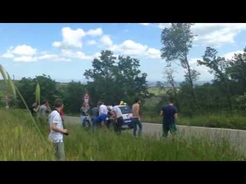 Rally casciana Terme 2014 brividi in curva