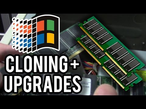 Cloning the Hard Drive and Upgrading the RAM in the $5 Windows 98 PC! - The Clonezilla Marathon
