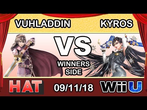 HAT 38 - Vuhladdin (Lucina) Vs. W8 | Kyros (Bayonetta) Winners Side - Smash 4