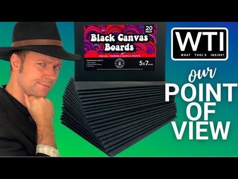 Hippie Crafter Black Canvases - WTI product video review