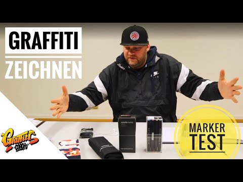 Graffiti Zeichnen - Marker Test (Copic, Touch, Delta, Stylefile, Graphmaster) - Graffiti Coach