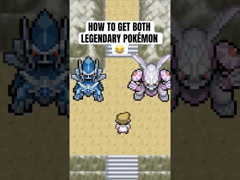 How to get both legendary Pokémon 😂 #pokemon #shorts