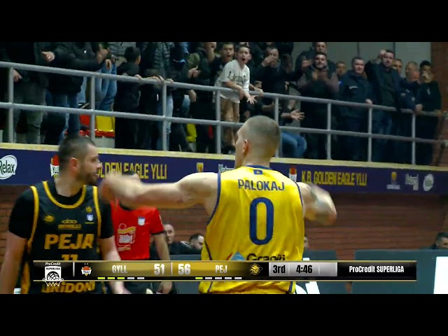 Golden Eagle Ylli vs Peja - Pjesa e dytë - Playoff